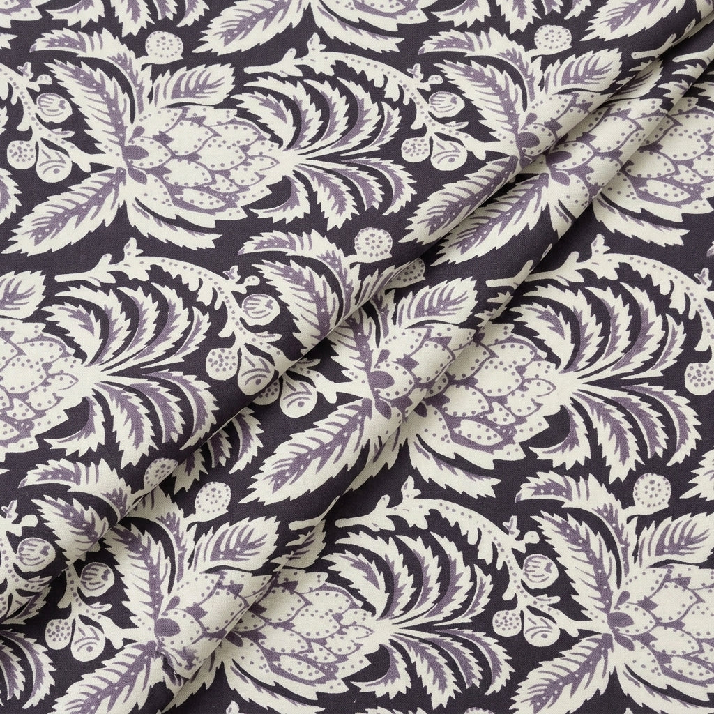 Floral Cotton Fabric - EC14804 - folds
