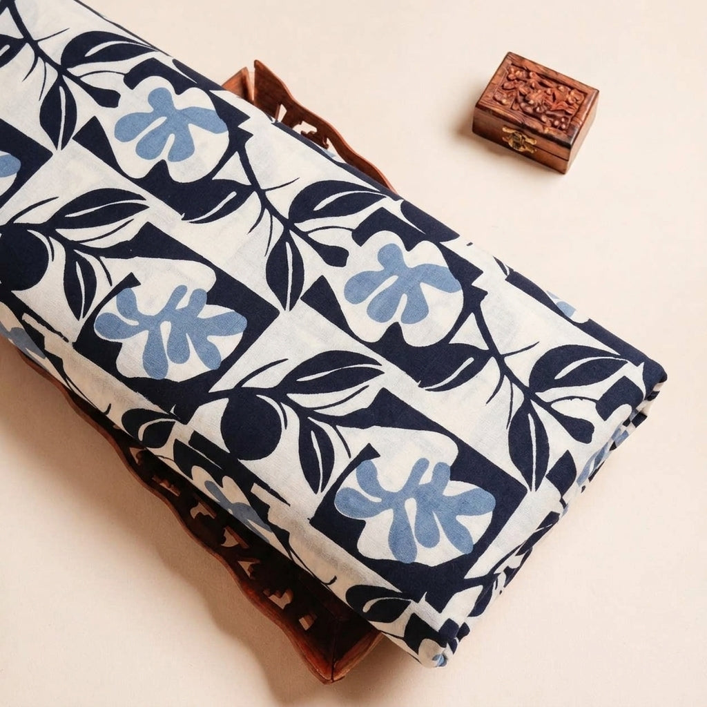 Floral Cotton Fabric - EC14811 - tray_3