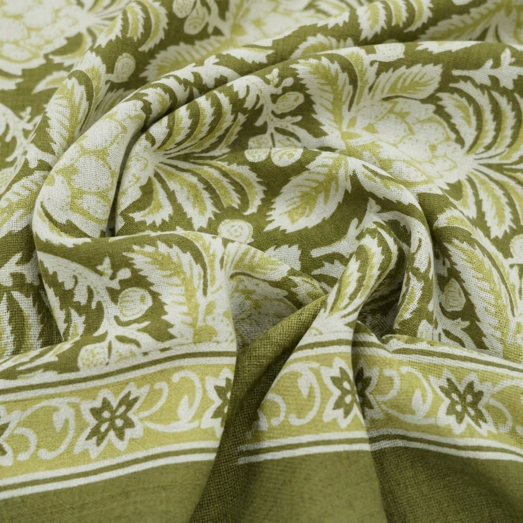 Floral Cotton Fabric - EC14812 - Swirl