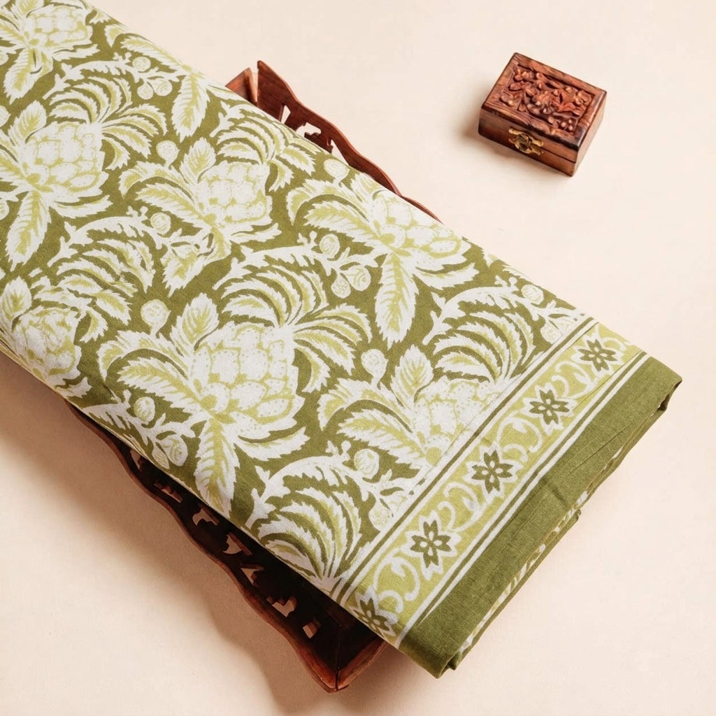 Floral Cotton Fabric - EC14812 - tray_3