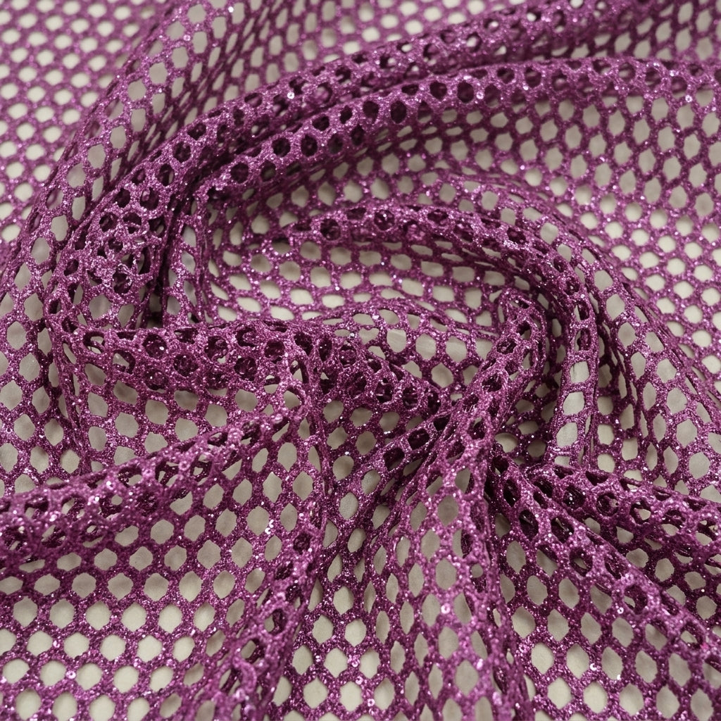 Swirled Embroidery Embroidery Net Fabric