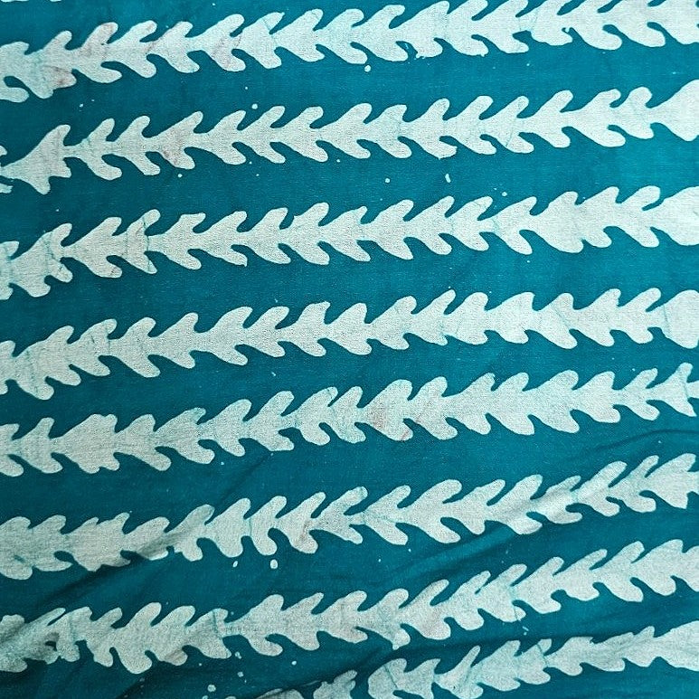 Batik Cotton Fabric - EC16199 - Flat fabric