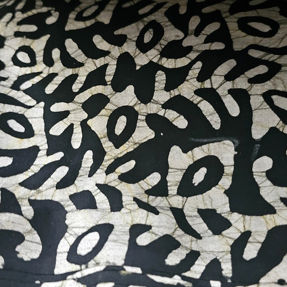 Batik Cotton Fabric - EC16213 - Flat fabric