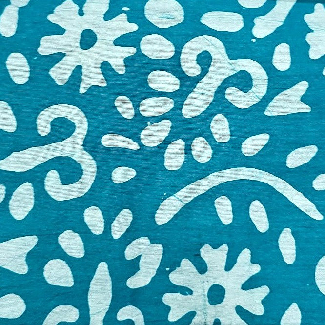 Batik Cotton Fabric - EC16218 - Flat fabric