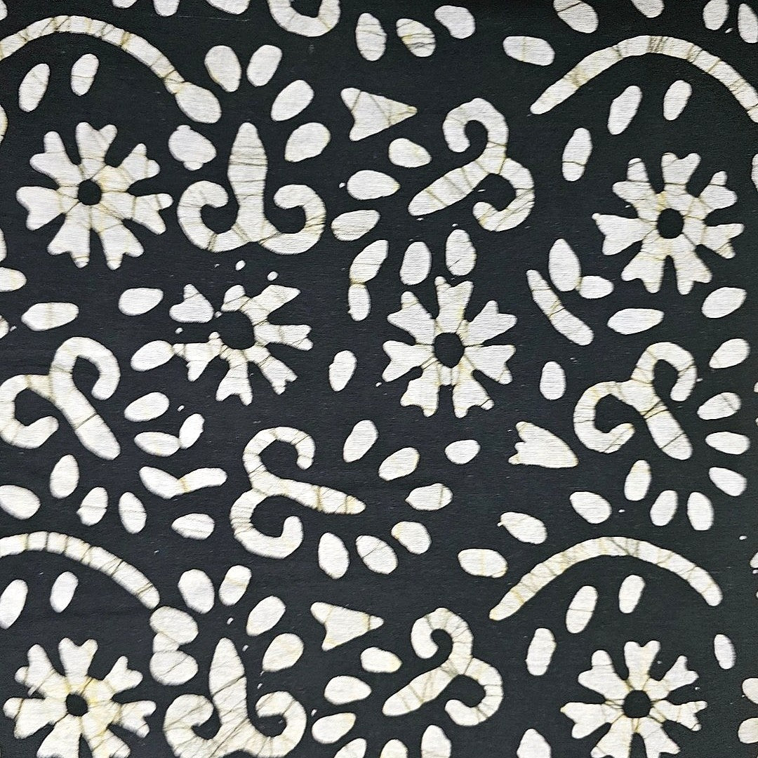 Batik Cotton Fabric - EC16219 - Flat fabric