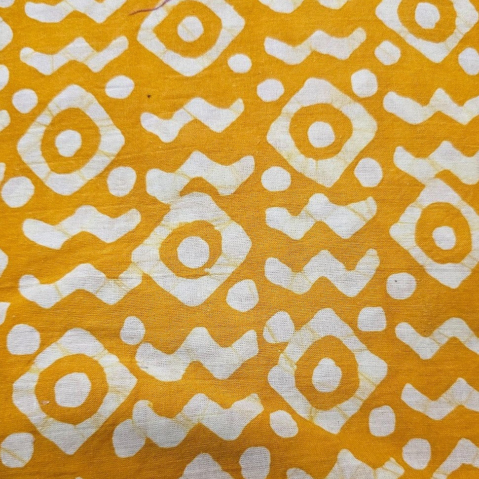 Batik Cotton Fabric - EC16225 - Flat fabric