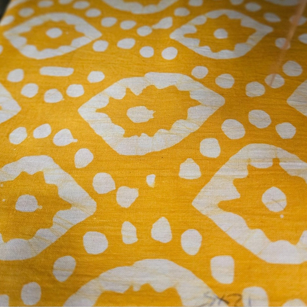Batik Cotton Fabric - EC16237 - Flat fabric