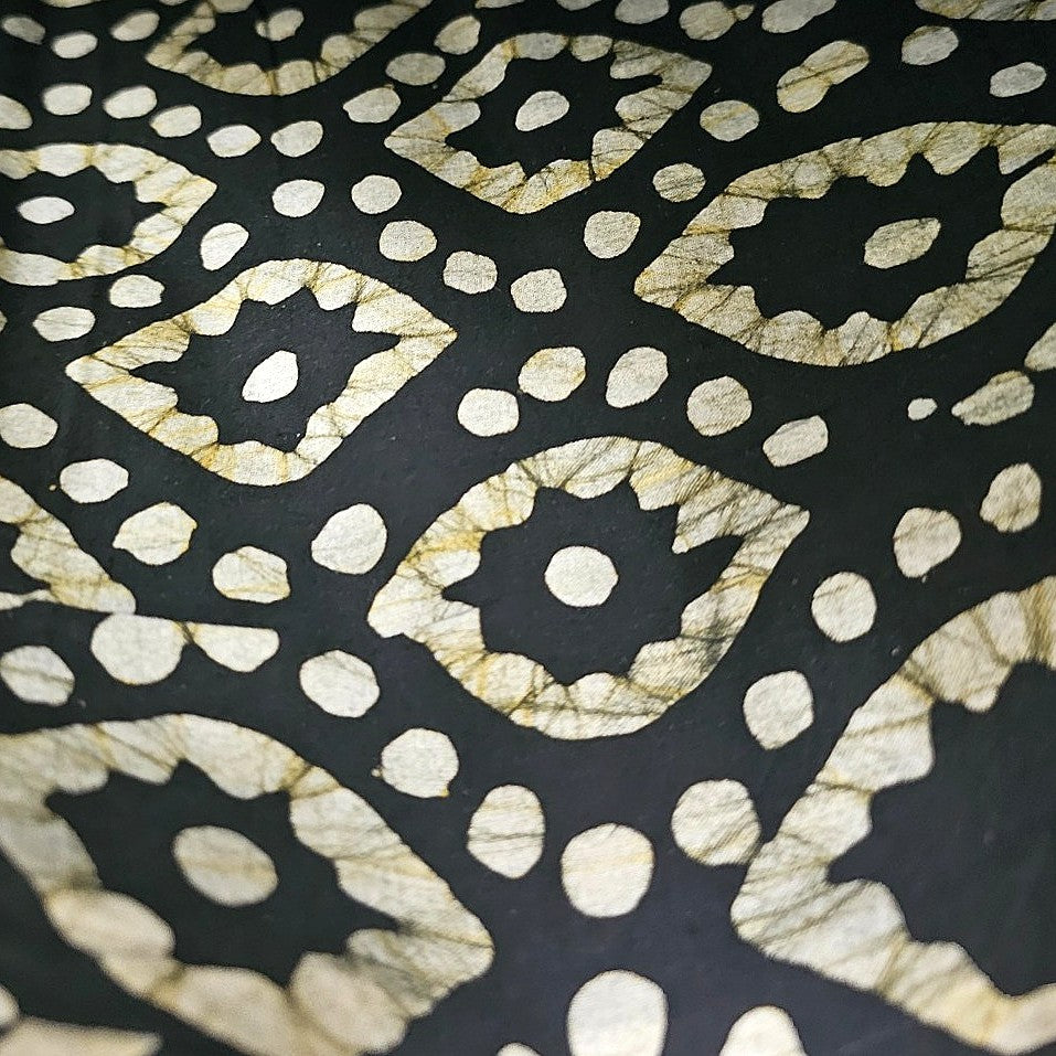 Batik Cotton Fabric - EC16239 - Flat fabric