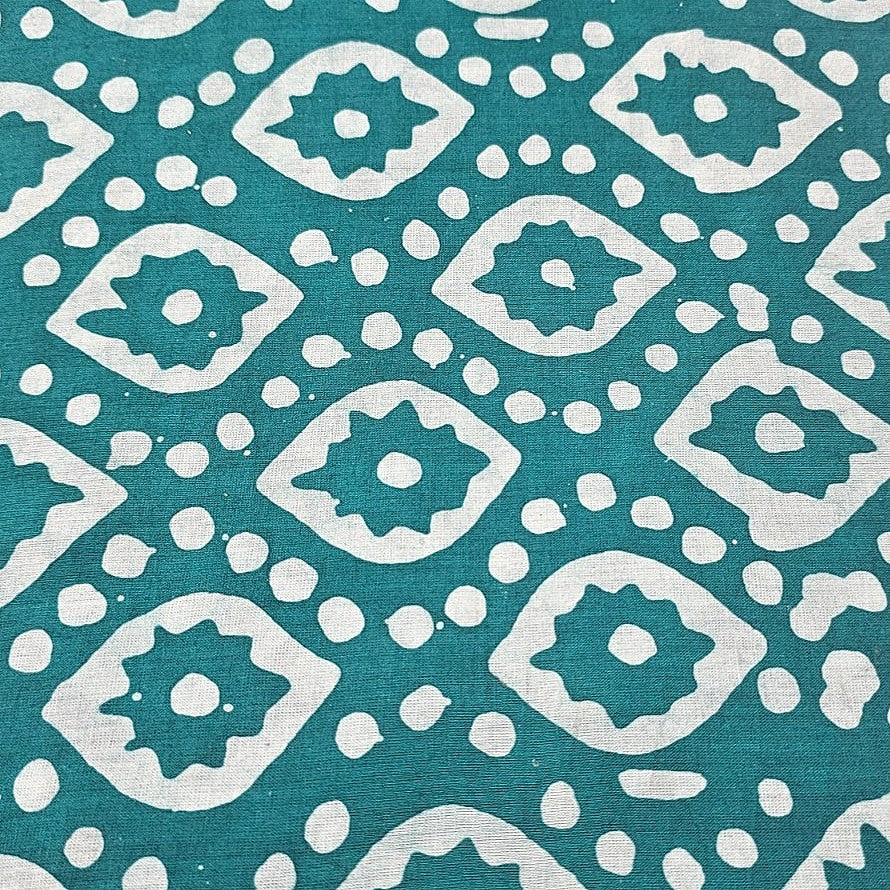 Batik Cotton Fabric - EC16283 - Flat fabric