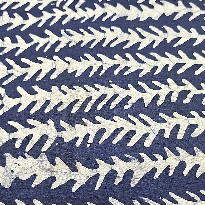 Batik Cotton Fabric - EC16289 - Flat fabric