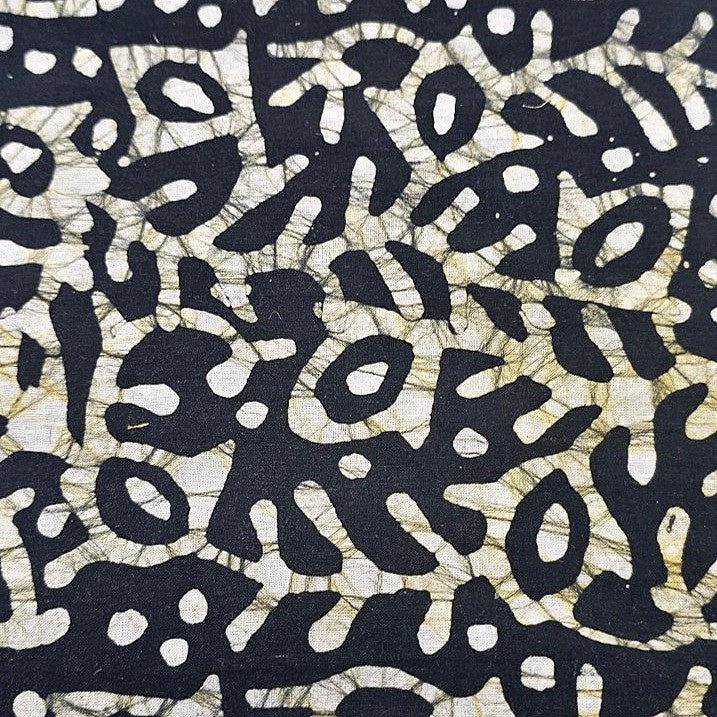 Batik Cotton Fabric - EC16294 - Flat fabric
