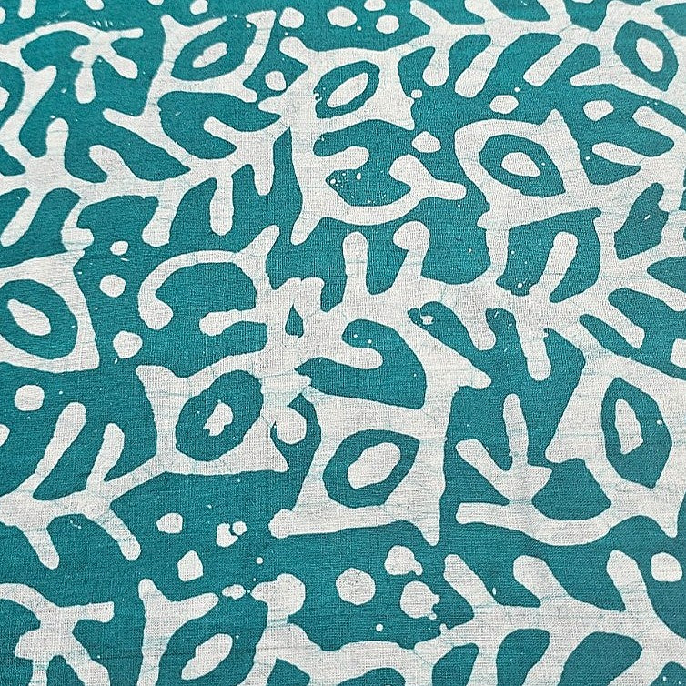 Batik Cotton Fabric - EC16295 - Flat fabric
