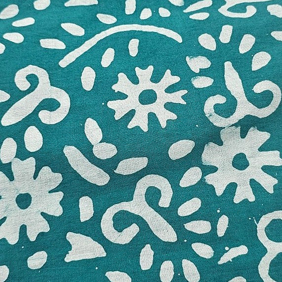 Batik Cotton Fabric - EC16302 - Flat fabric