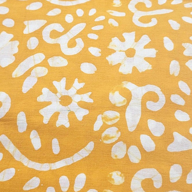 Batik Cotton Fabric - EC16303 - Flat fabric