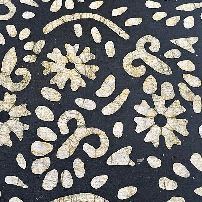 Batik Cotton Fabric - EC16307 - Flat fabric