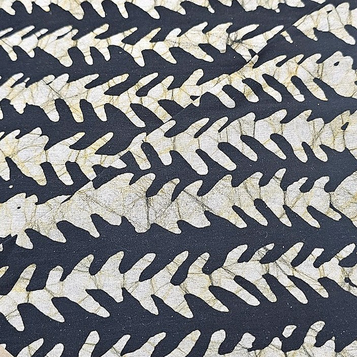 Batik Cotton Fabric - EC16308 - Flat fabric