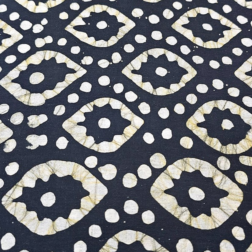 Batik Cotton Fabric - EC16311 - Flat fabric
