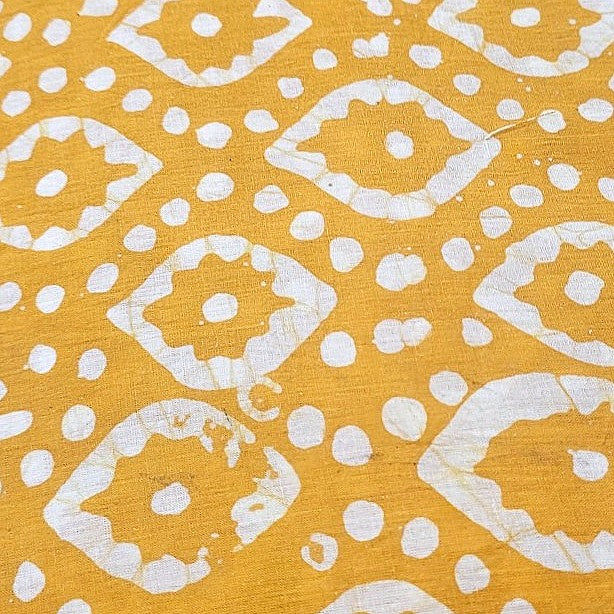 Batik Cotton Fabric - EC16312 - Flat fabric