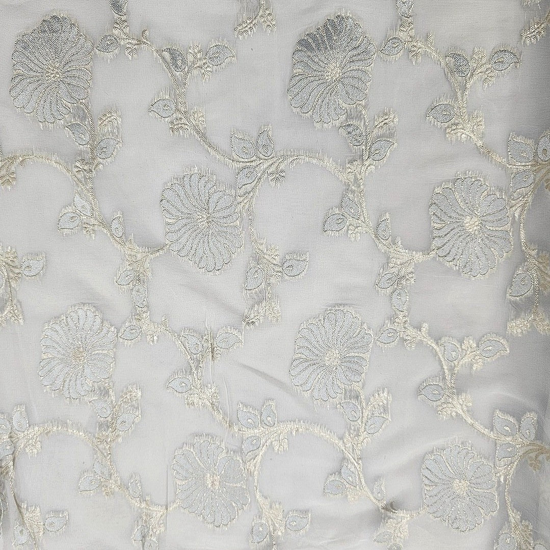 Embroidery Semi Banaras Fabric