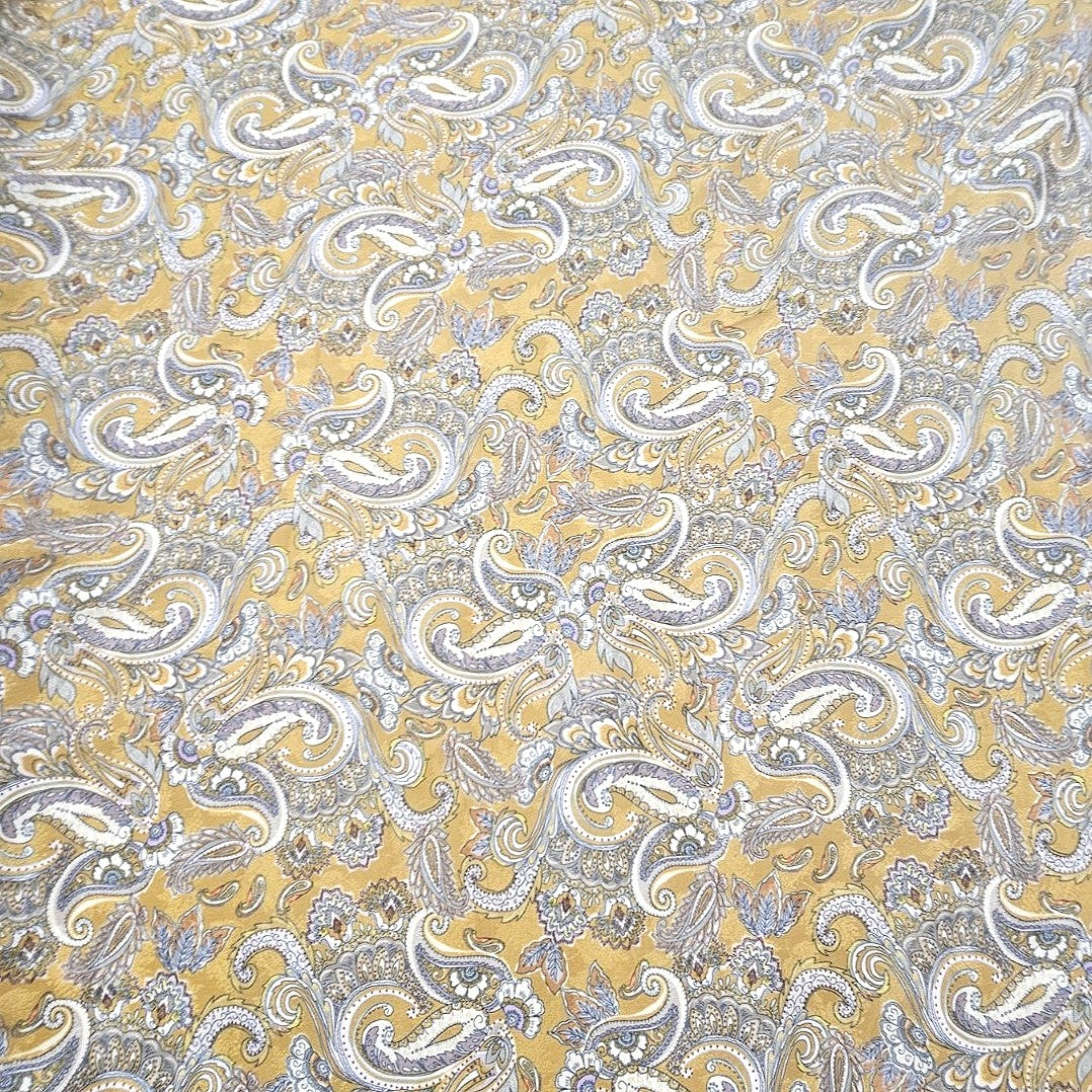 Paisley Crepe Fabric