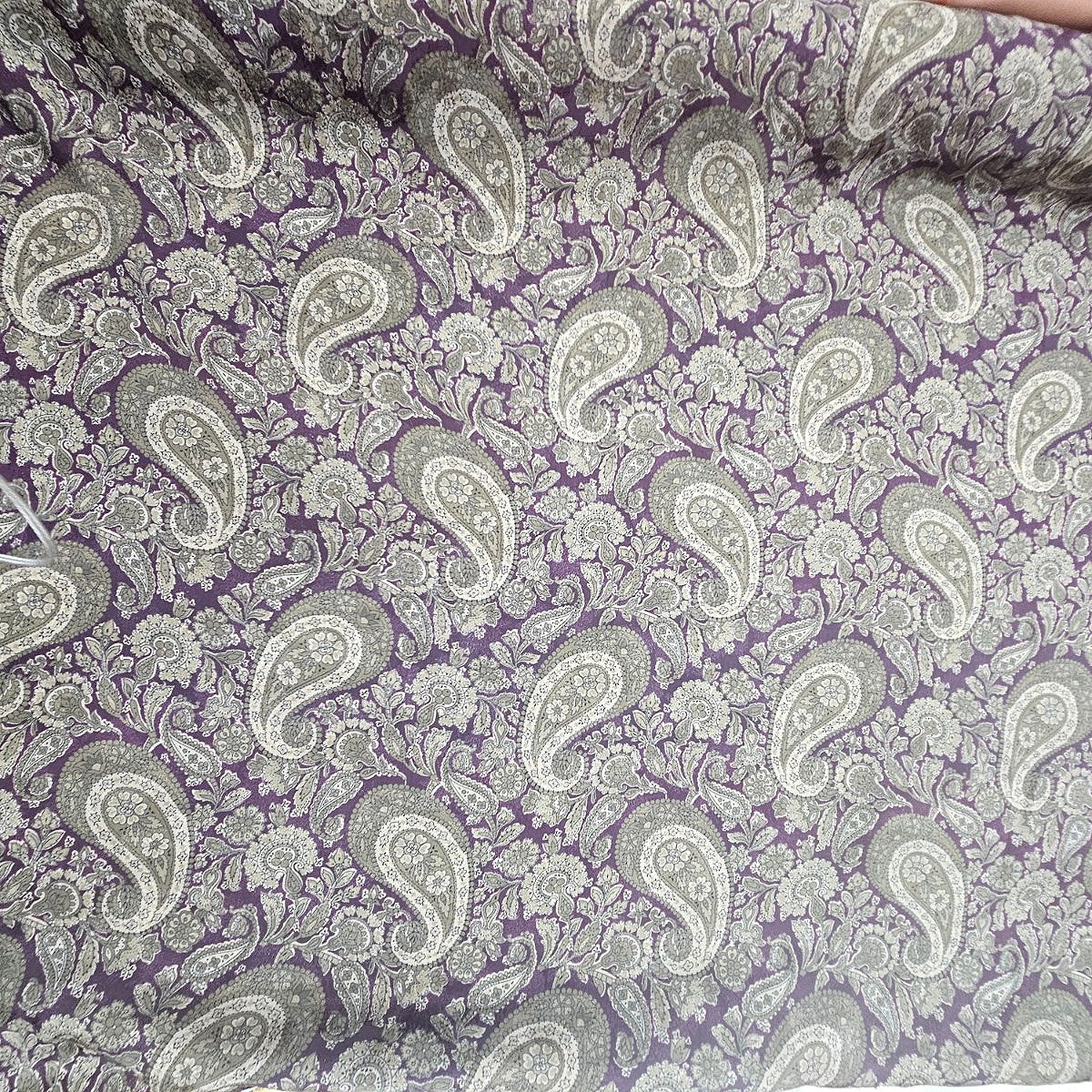 Paisley Crepe Fabric
