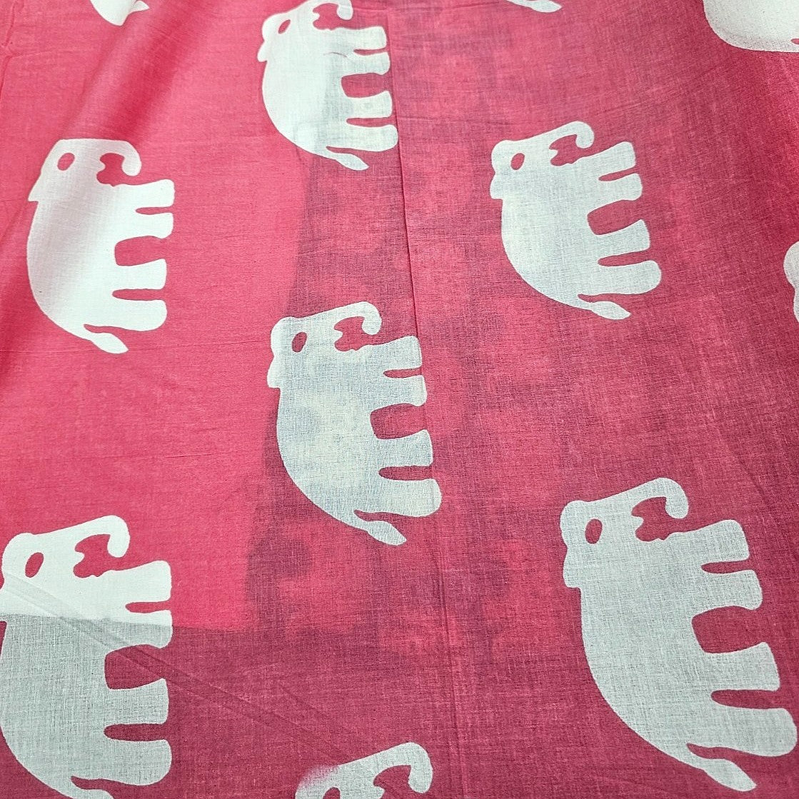 Animal Print Cotton Fabric - EC16403 - Flat fabric