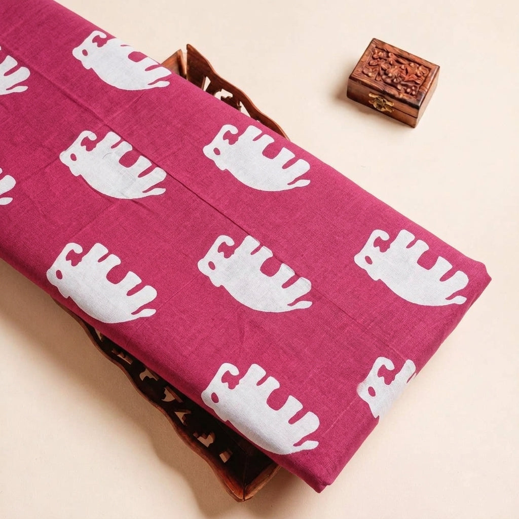 Animal Print Cotton Fabric