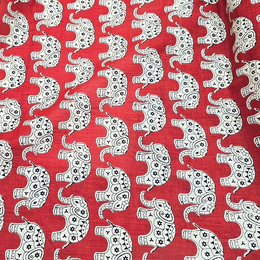 Animal Print Cotton Fabric - EC16410 - Flat fabric