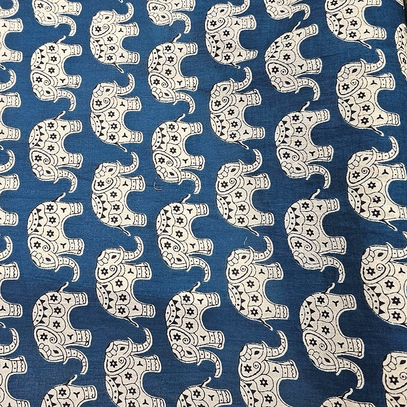 Animal Print Cotton Fabric - EC16412 - Flat fabric