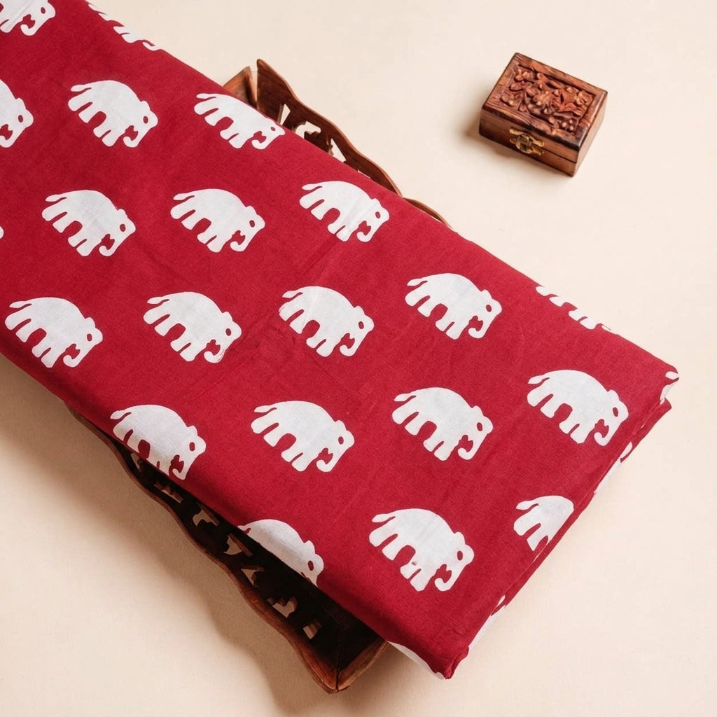 Animal Print Cotton Fabric - EC16420 - tray_3