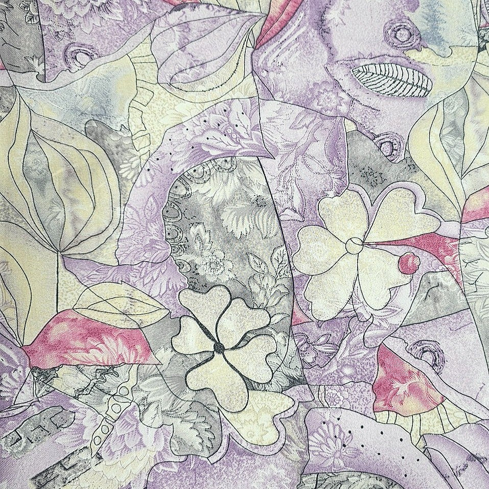 Floral Mul Cotton Fabric
