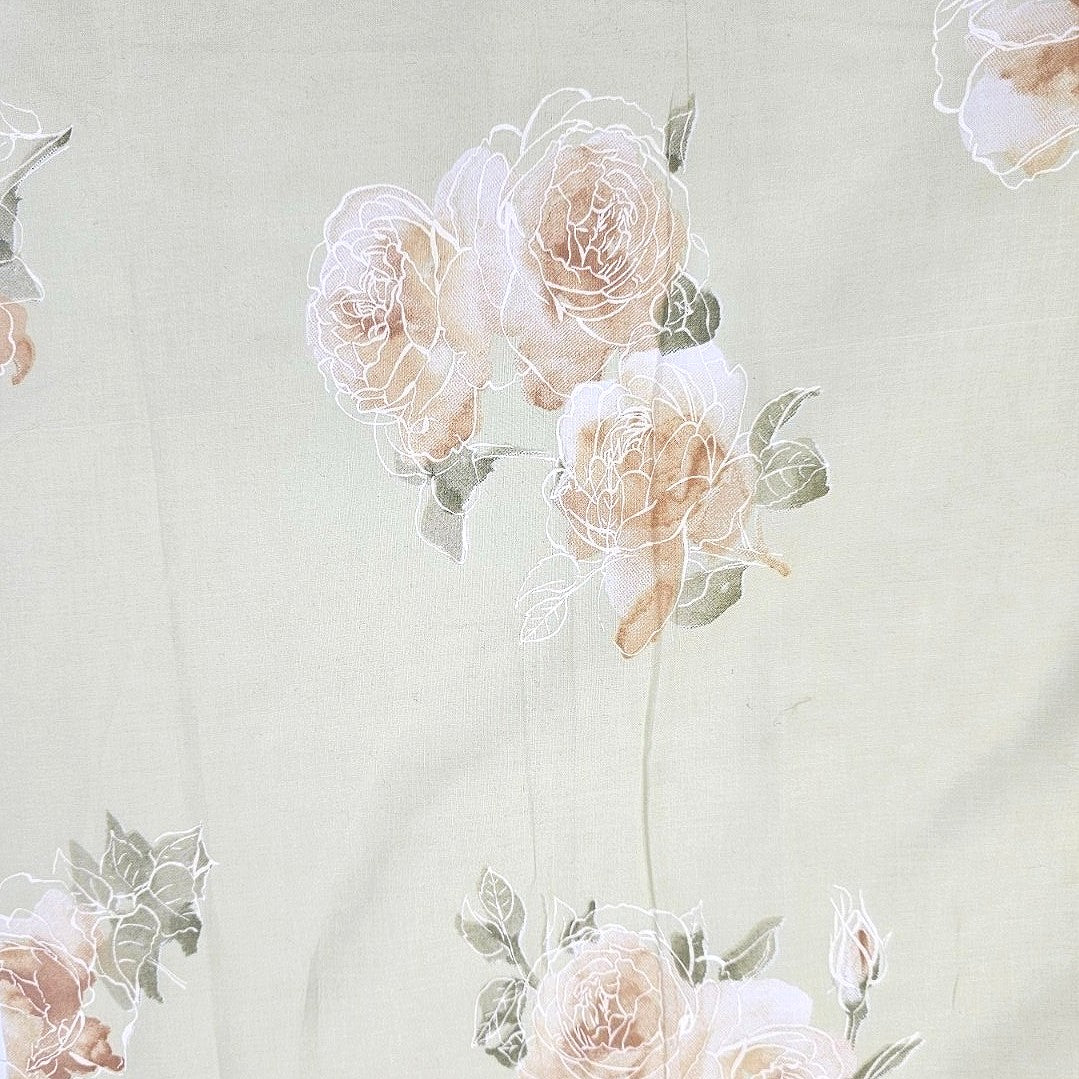 Floral Mul Cotton Fabric