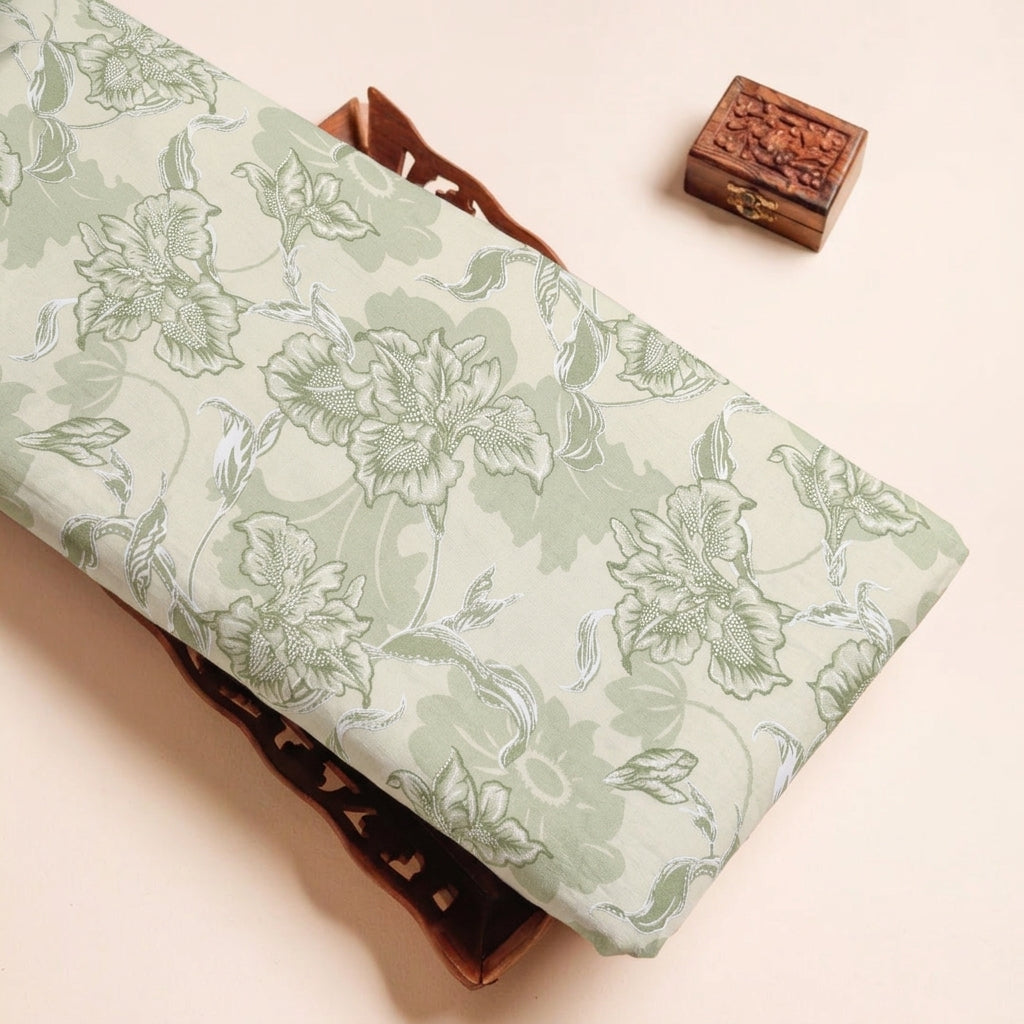 Floral Mul Cotton Fabric