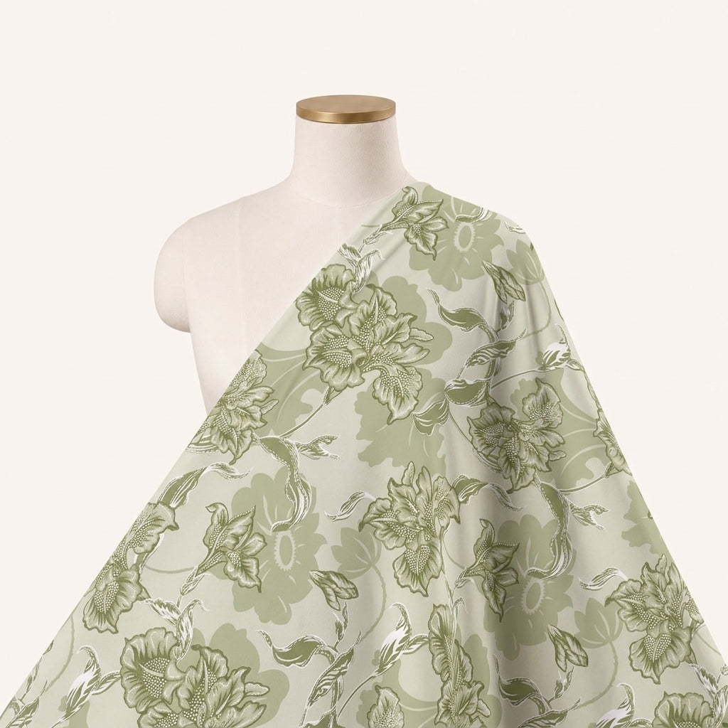 Floral Mul Cotton Fabric