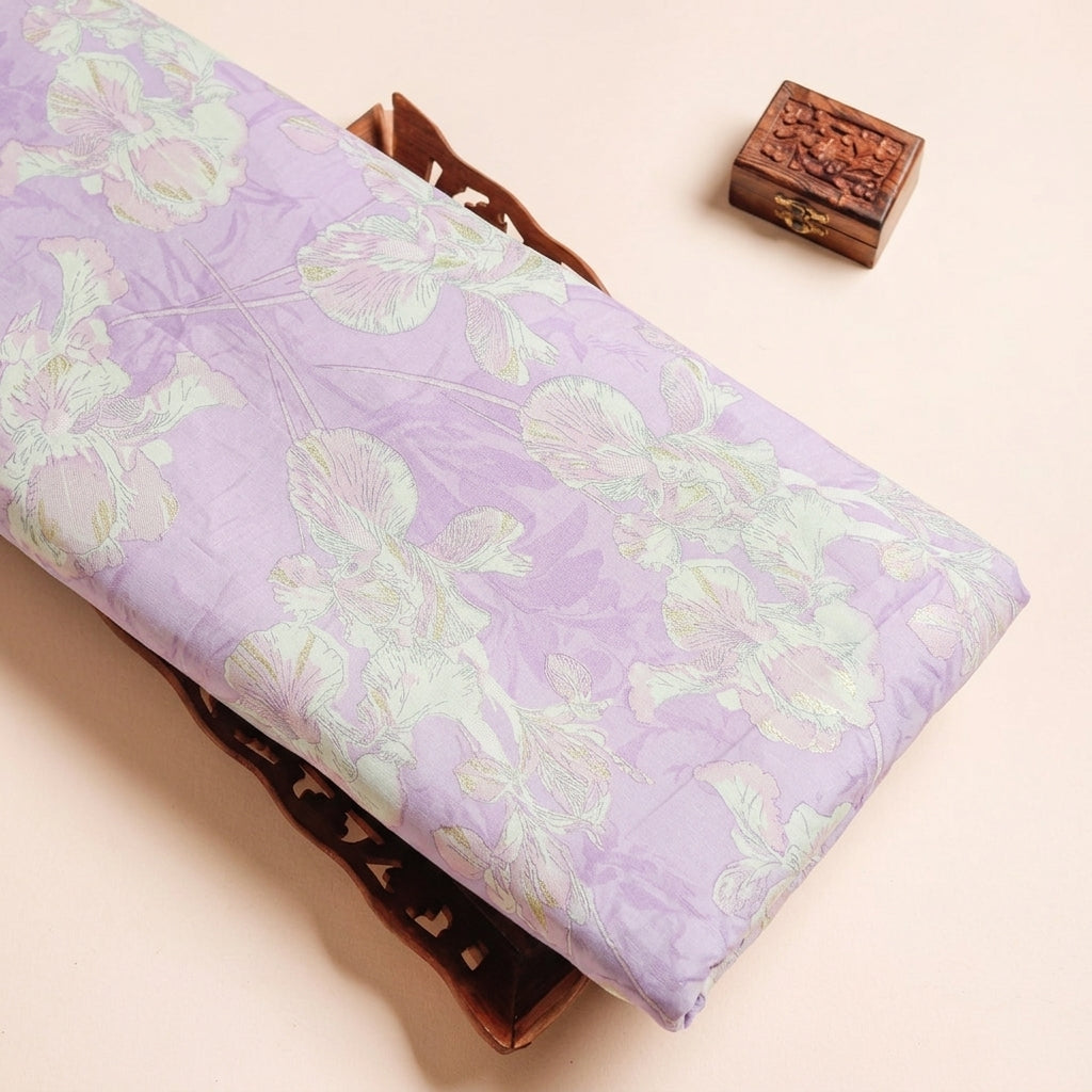 Floral Mul Cotton Fabric