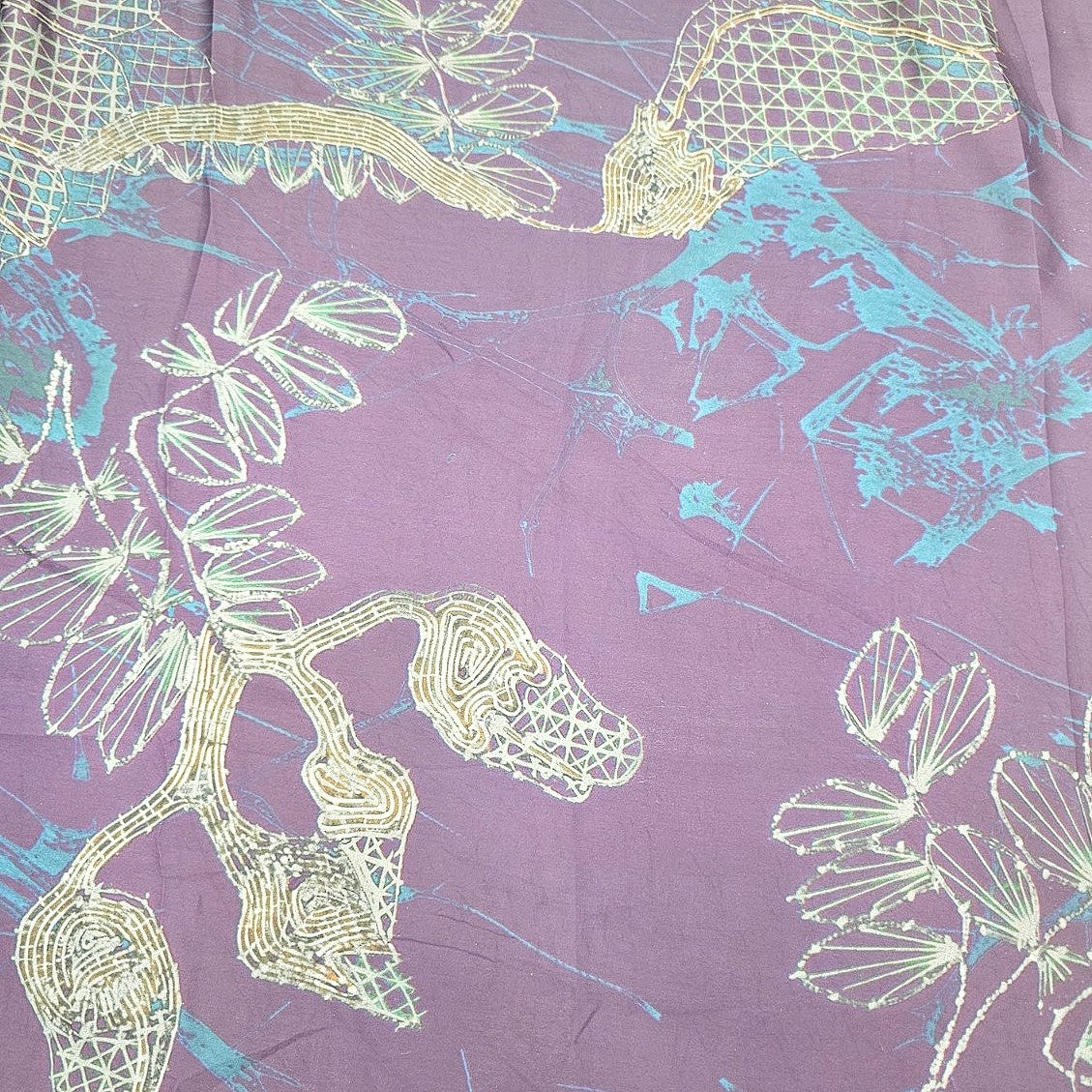 Floral Satin Fabric