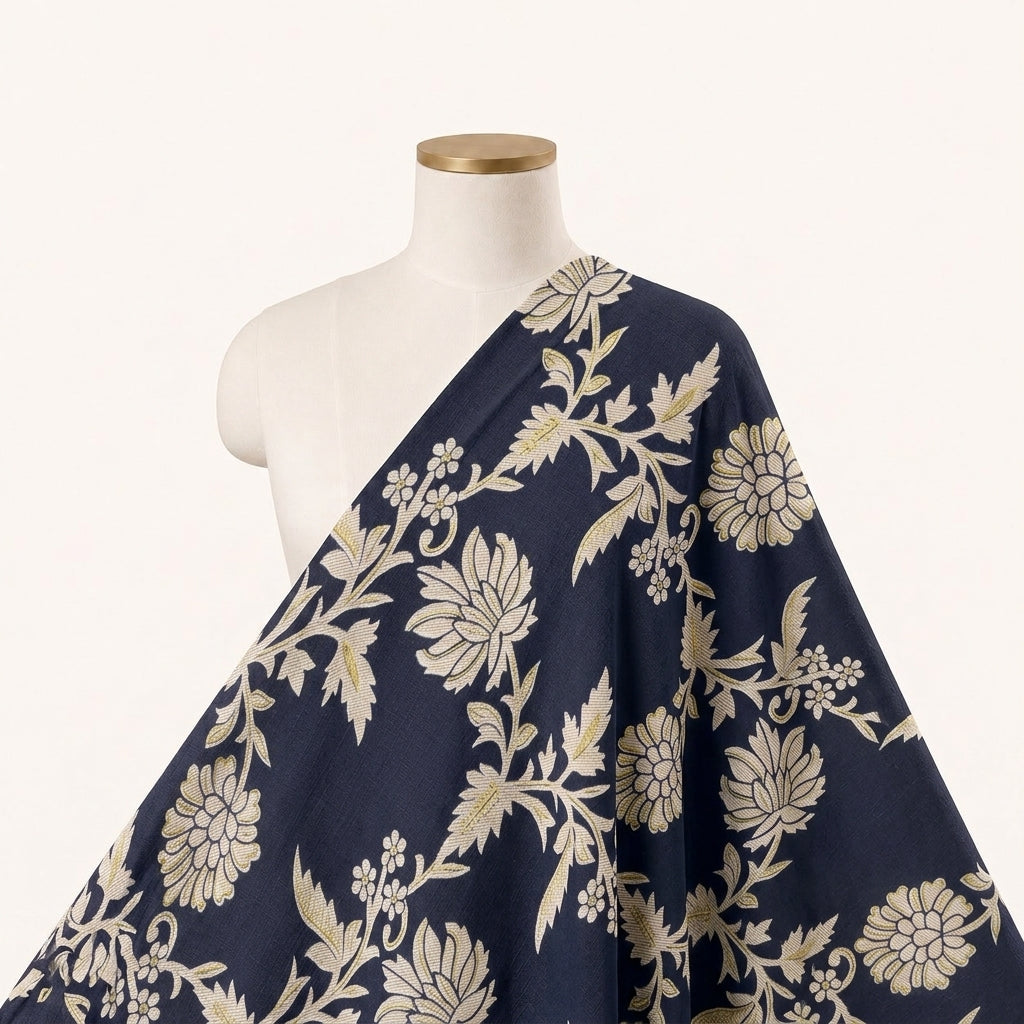 Floral Rayon Fabric