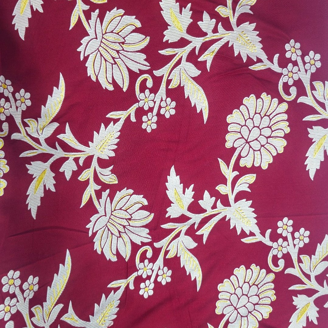 Floral Rayon Fabric