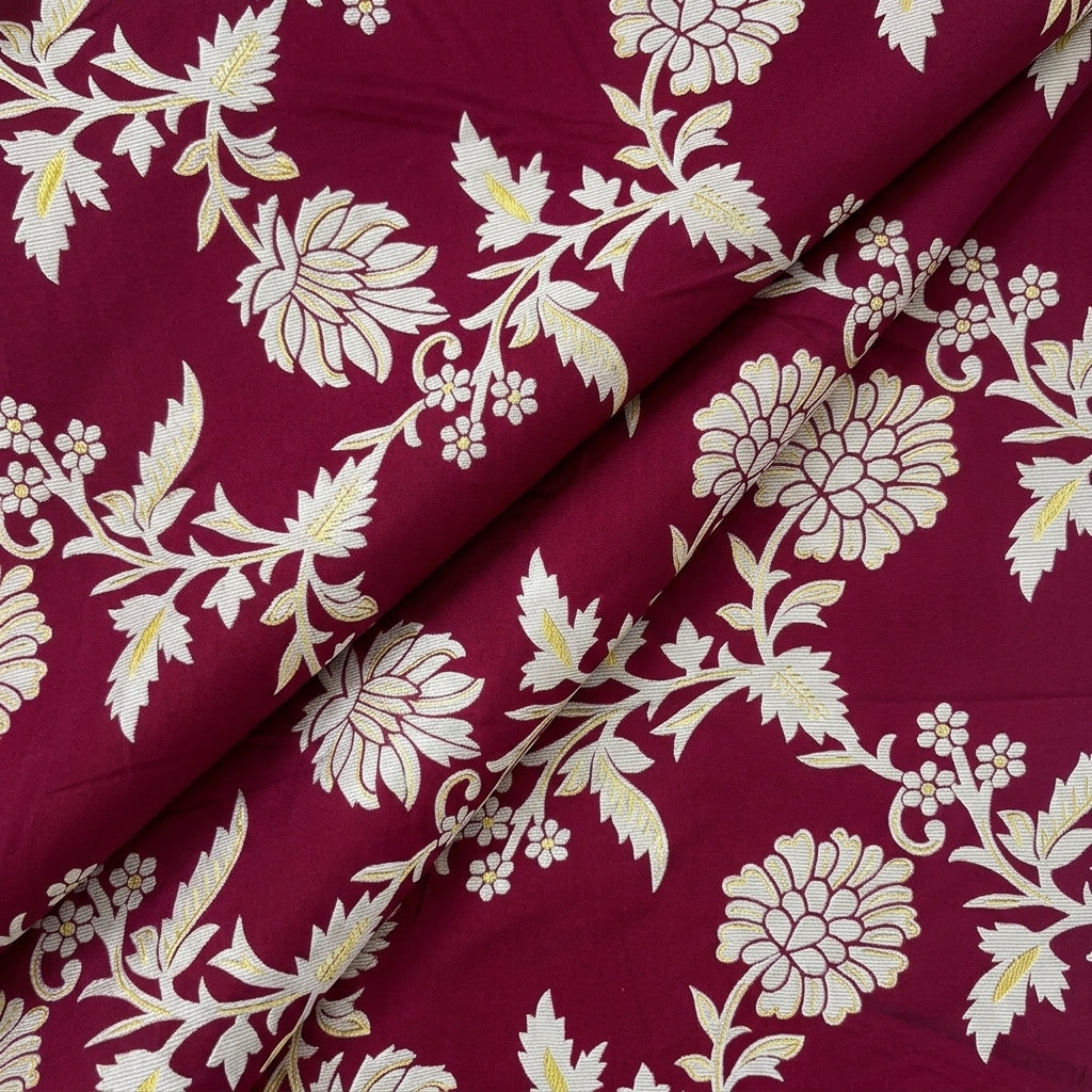 Floral Rayon Fabric