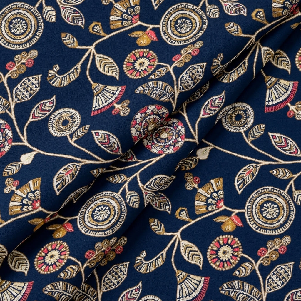 Floral Rayon Fabric