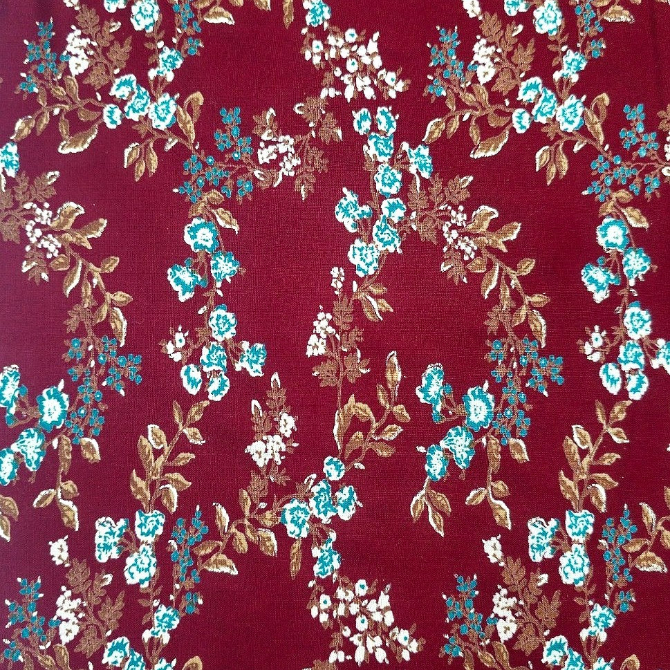 Floral Rayon Fabric