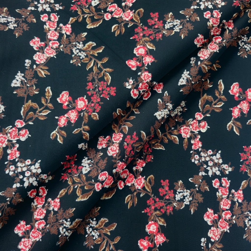 Floral Rayon Fabric
