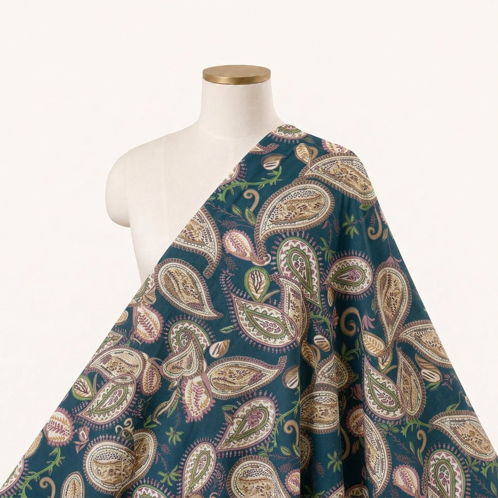 Paisley Rayon Fabric