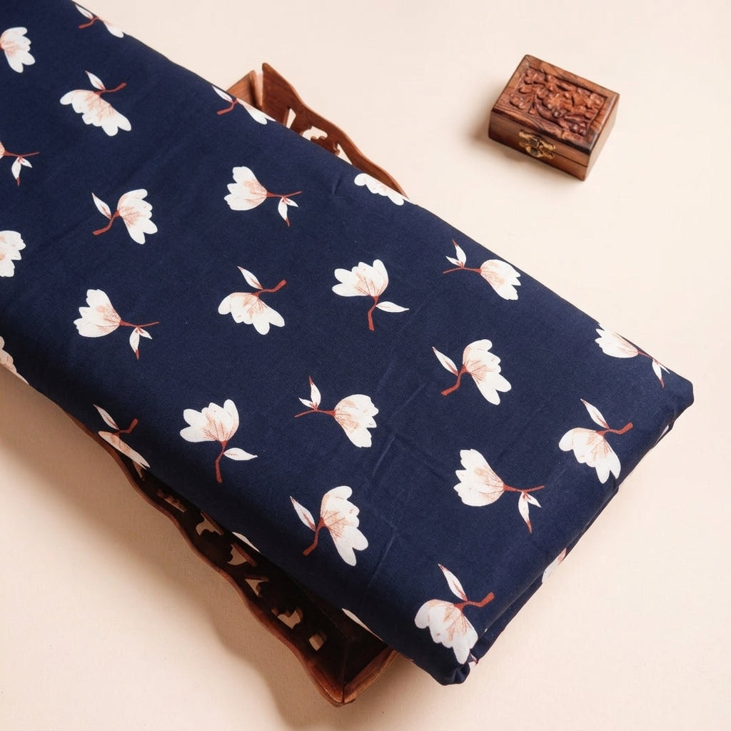 Floral Rayon Fabric