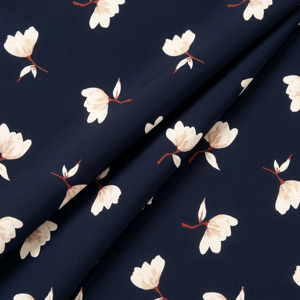 Floral Rayon Fabric