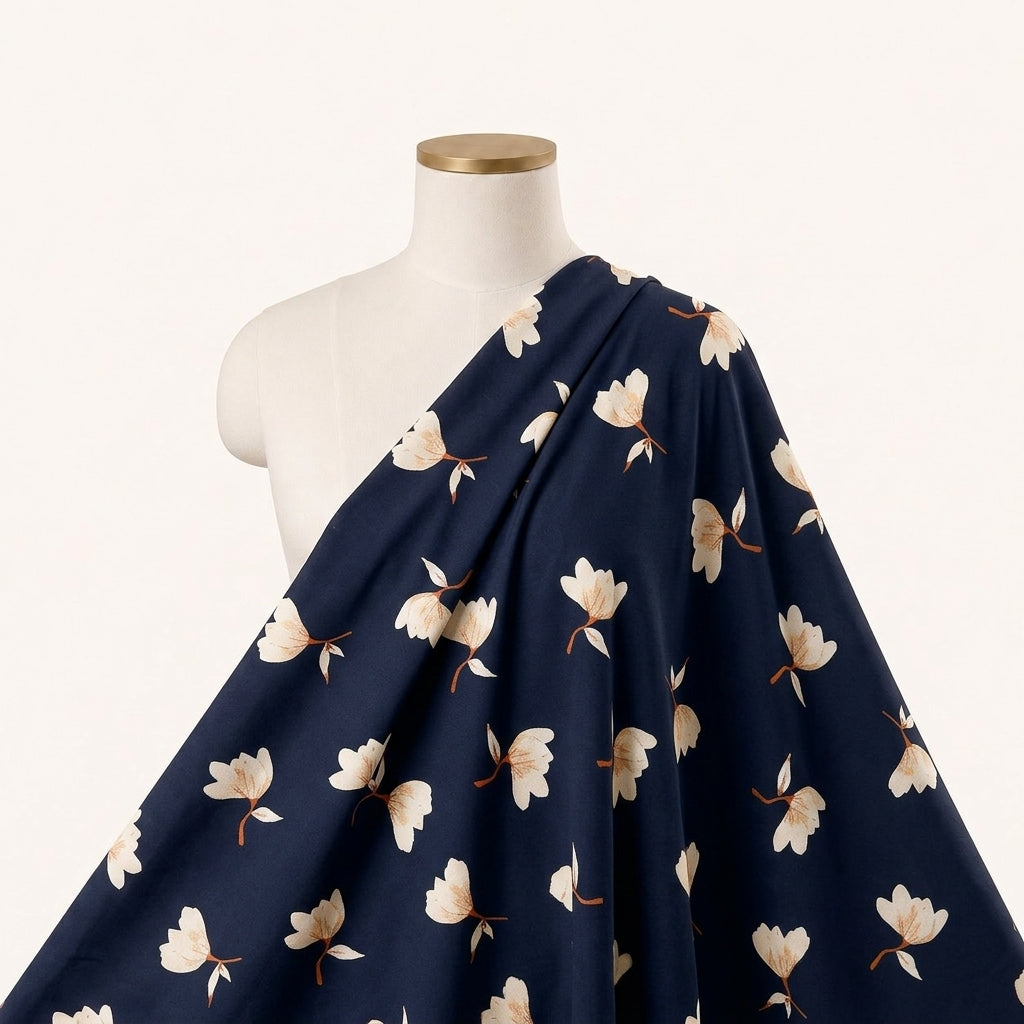 Floral Rayon Fabric