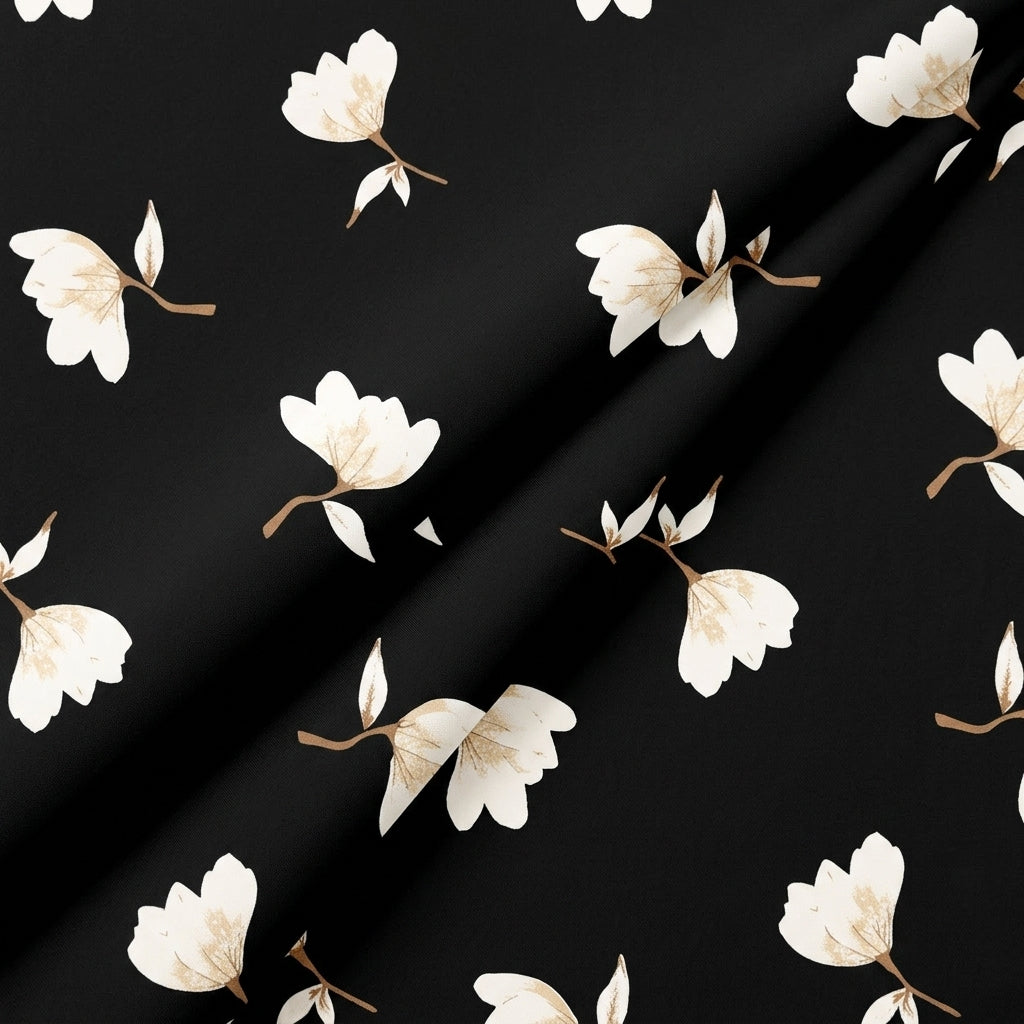 Floral Rayon Fabric