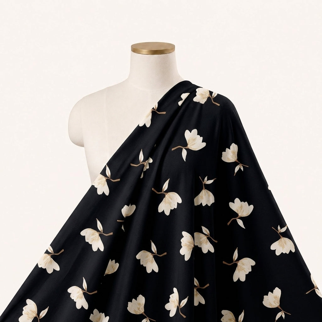 Floral Rayon Fabric