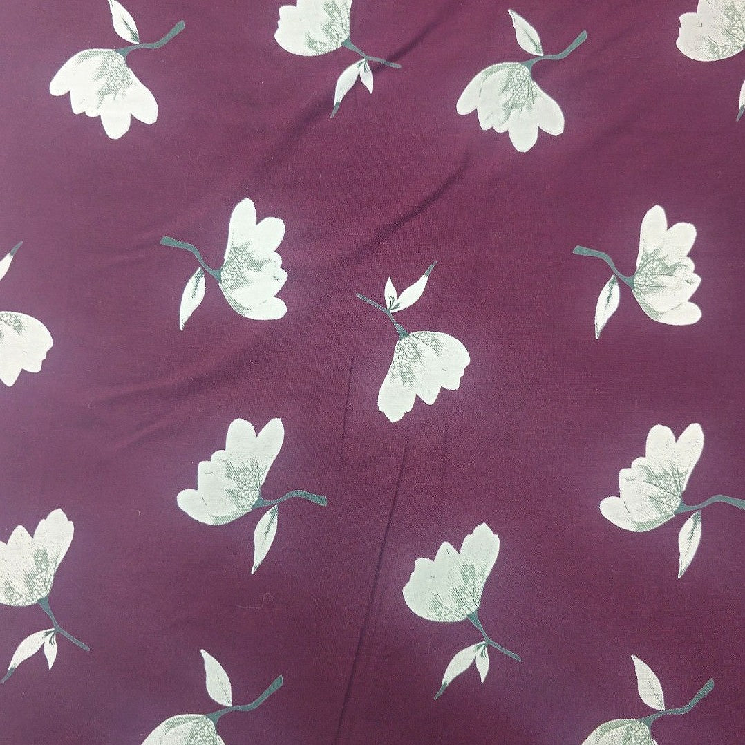Floral Rayon Fabric