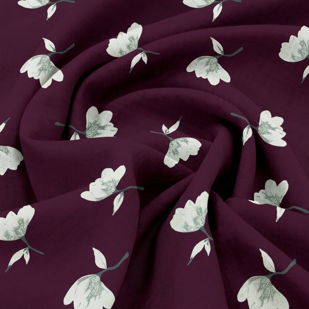 Floral Rayon Fabric